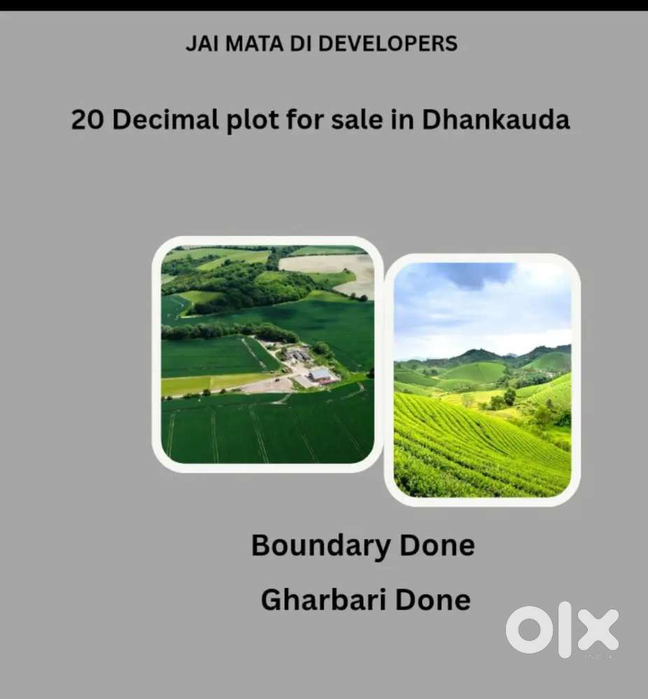 20 Decimal plot for sale in Dhankauda