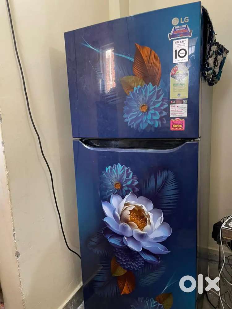 Lg 240L convertible double door fridge in good condition