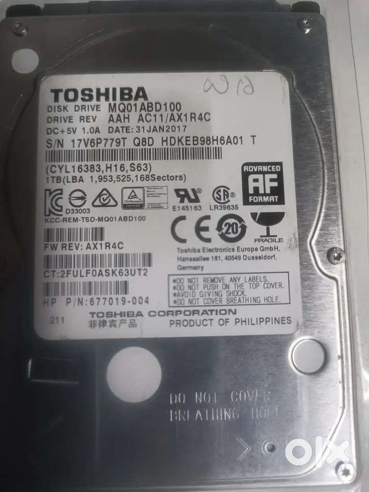 Lowest Rate Laptop HDD with Good Health Report