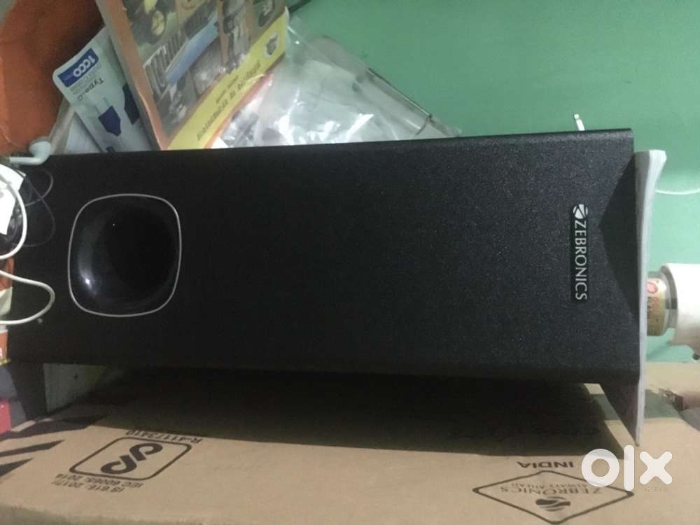 Zebronics juke bar 600 new sound bar only 15days used under warranty