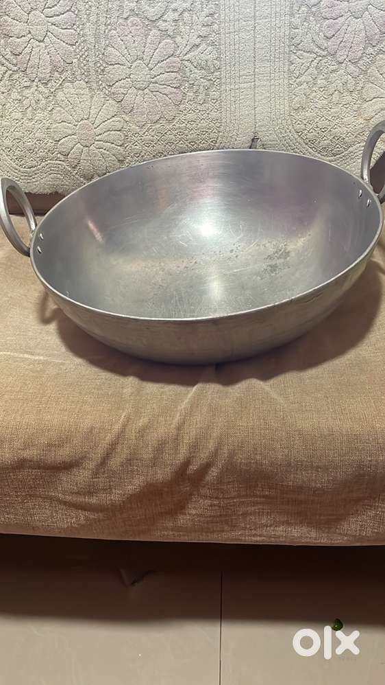 Big aluminium kadhai