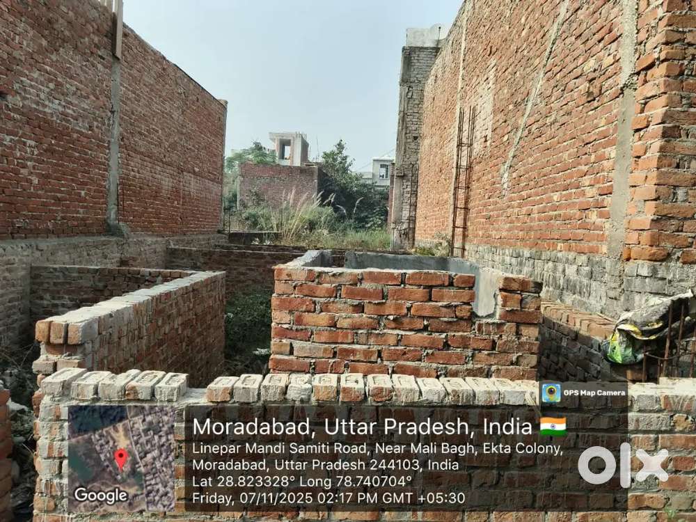 पता जमीन का: एकता कॉलोनी मालीबाग मुरादाबाद