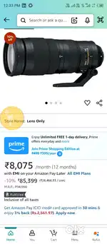 Nikon 200-500mm With FTZ Adapter and many more