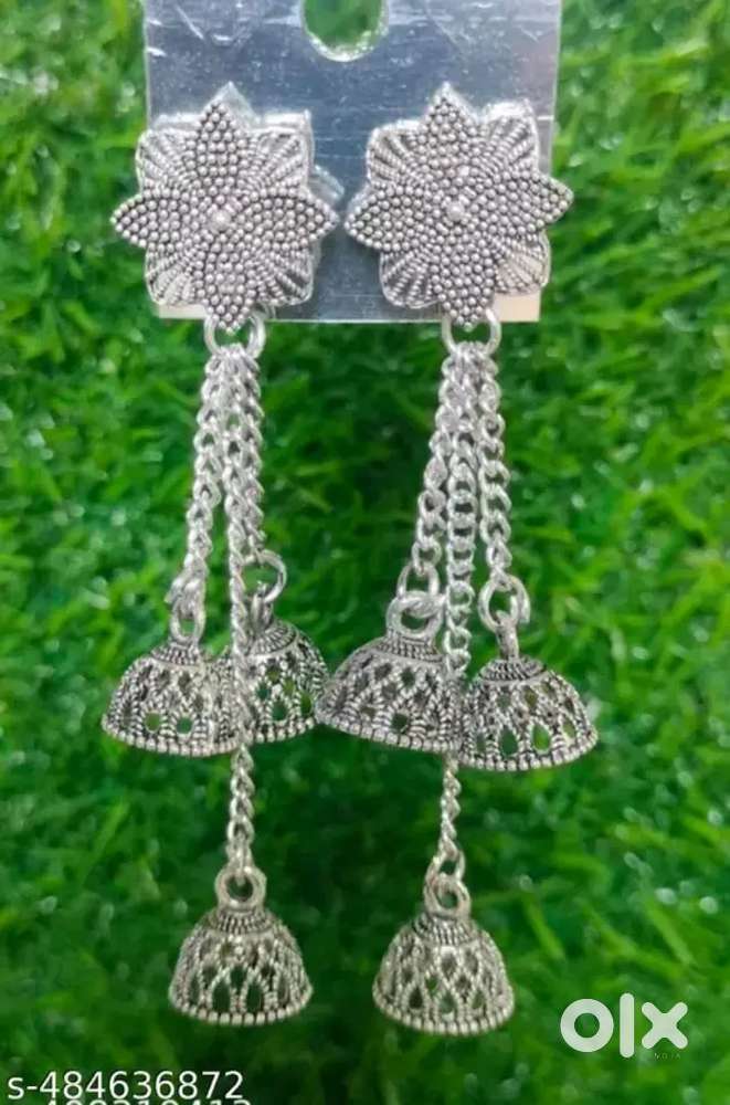 Catalog Name:*Unique Earrings & Studs*
Base Metal: : Oxidised Silver