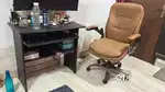 Computer table and chair