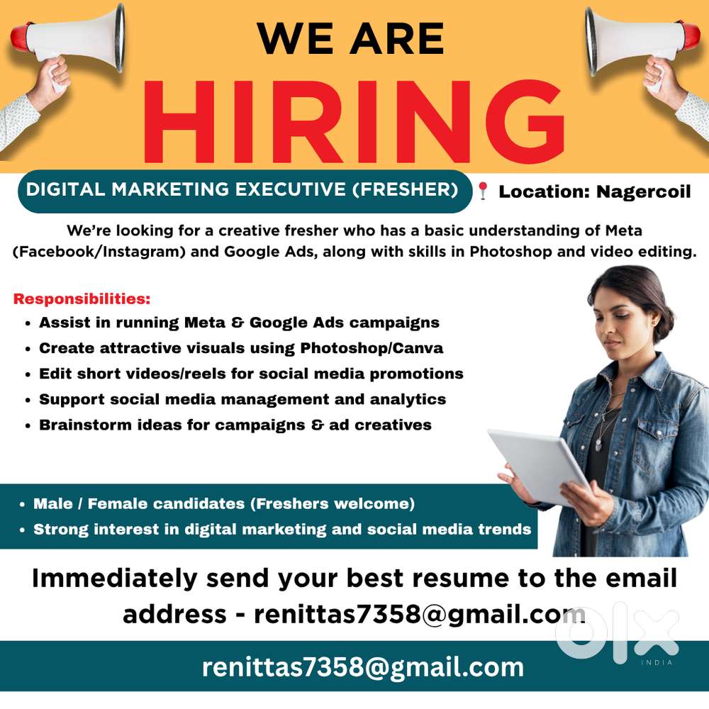 Need Fresh Digitial Marketing Expert