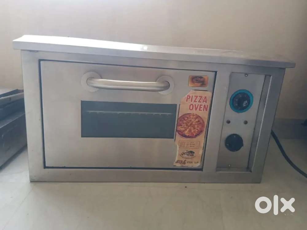 Pizza Oven , Sandwich griller, Bhatti stand with bhatti , Dep fridge,