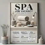 Join Our SPA  – Open vacancy for Male & Female