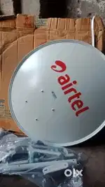 DD free dish with set top box and 10m wire