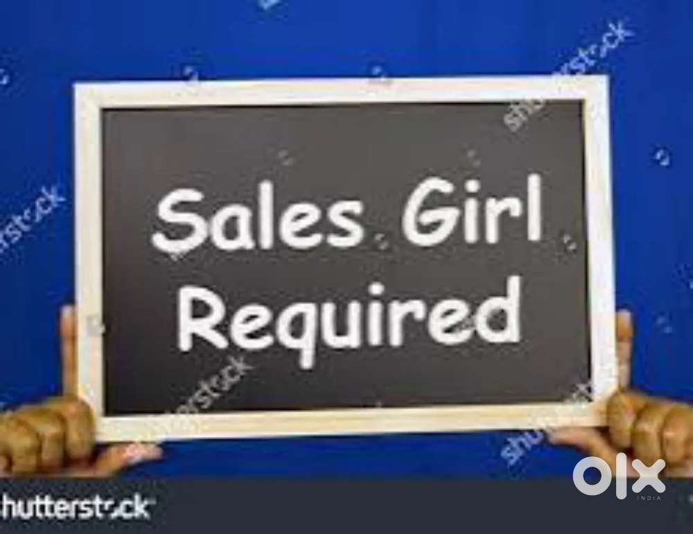Salesman or salesgirl  for selling saree
