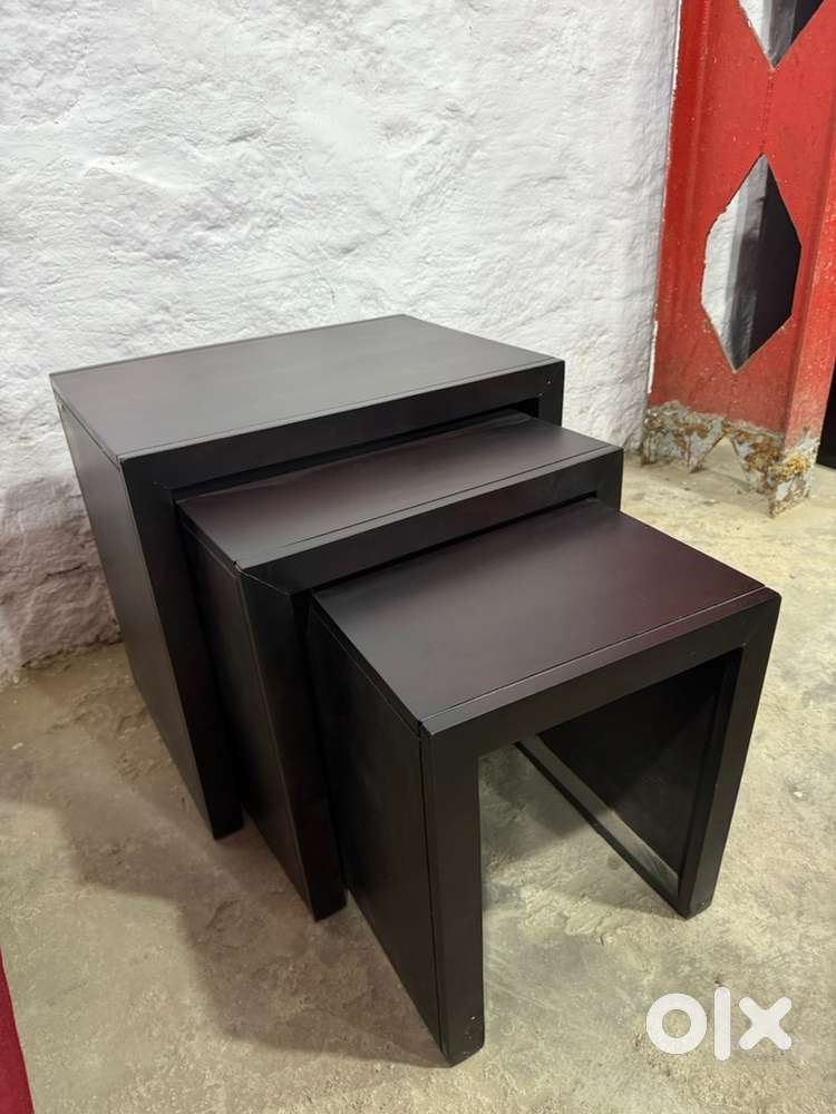 URBAN LADDER : Hamilton Sheesham Nested stool For Upto 70% OFF SALE.