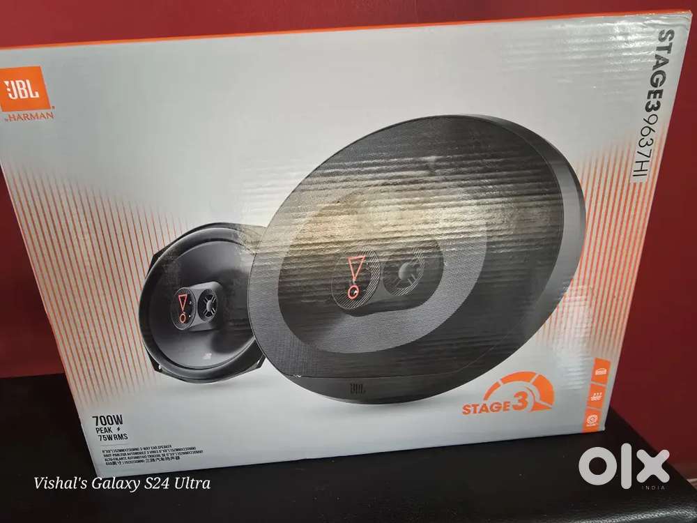 JBL Stage3 9637HI-700W 6 X 9(15.2Cm X 23Cm) Three Way Car speaker