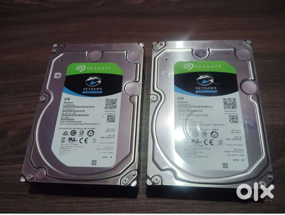 Seagate 4 TB & 8TB HDD