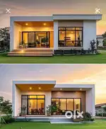 Semi furnished house in community