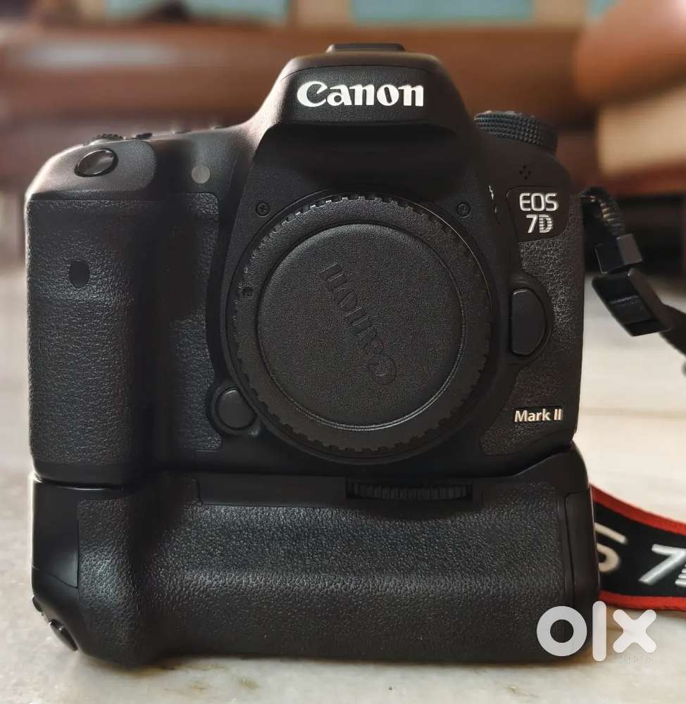 Canon 7D mark ii camera and 2 lenses