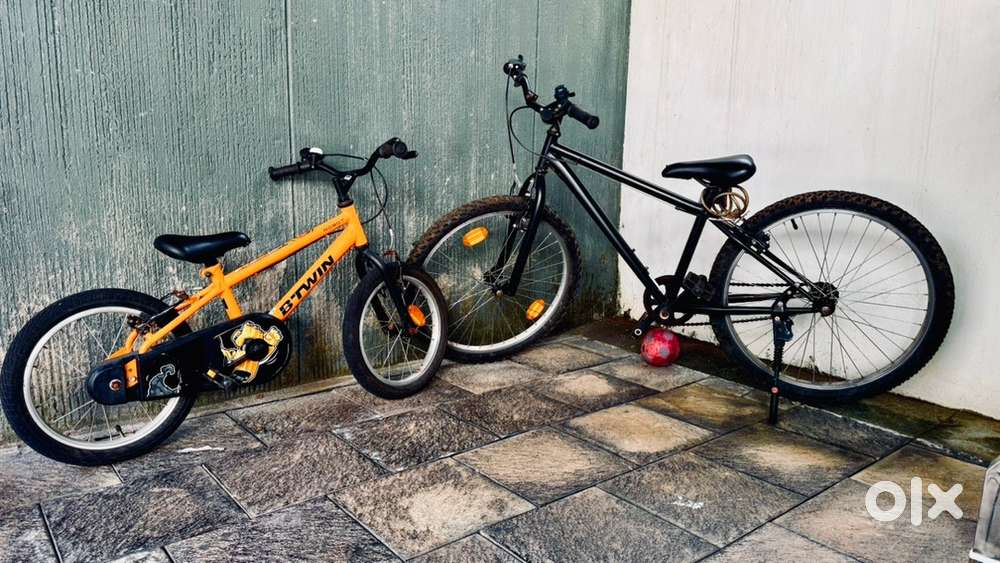 Two bicycles used for one year for sale