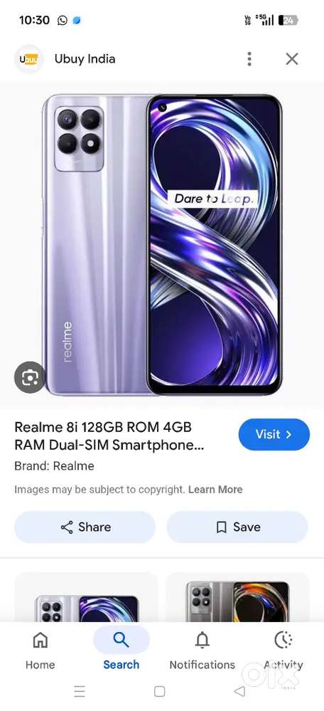 Realmi 8i Good condition Android 13