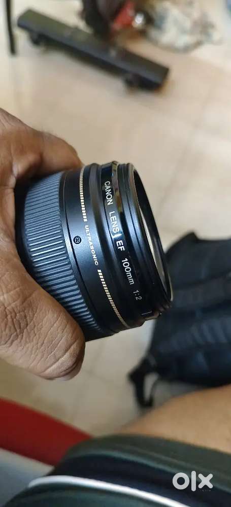 Canon EF 100 mm F2 auto focus lens
