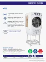 NEW AIR COOLER WITH STAND FOR SALE ON WHOLESALE PRICE