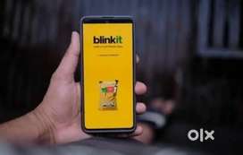 GANDHIDHAM BLINKIT DELIVERY BOY ( EARN RS.55,000 TO RS.70,000)