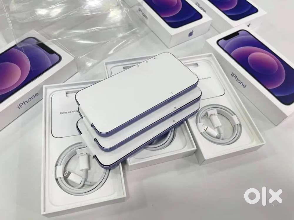 IPhone 12 mini 5g ( 4gb ram 128gb rom) open box catogery unused avlb