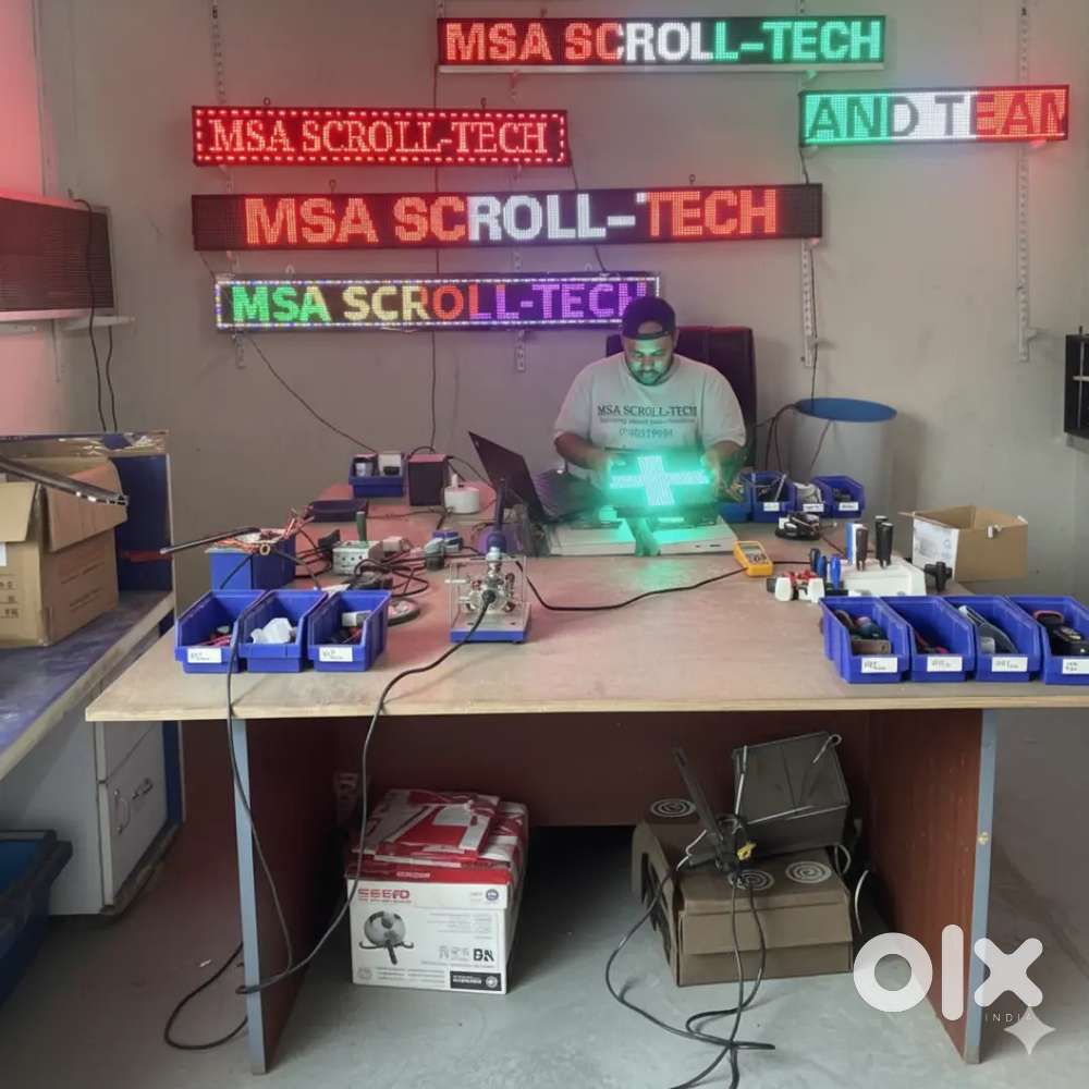 Scrolling board manufacturer