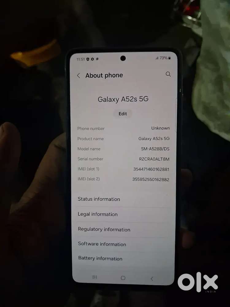 Samsung a52s 5g