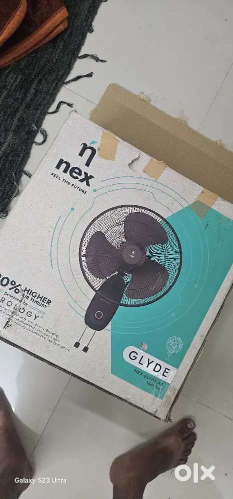 BRAND NEW NEX WALL MOUNT FAN
