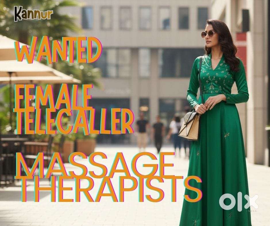 Wanted Female telecaller/massage therapist,…