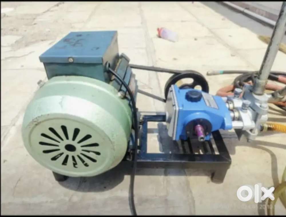 1 HP Morter with HTP Car Washer machine sell.