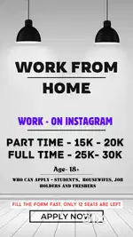 Work from home,calling related work