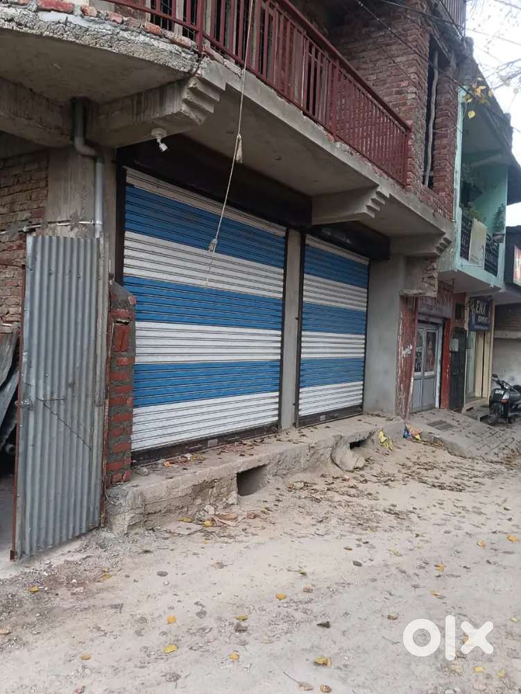 A four room hall with two shutter