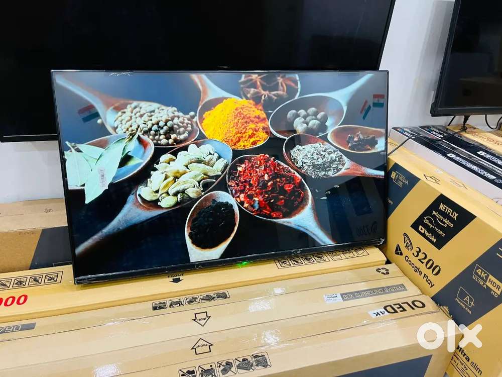 43inch smart Android Google tv brand new with 1 year full warranty