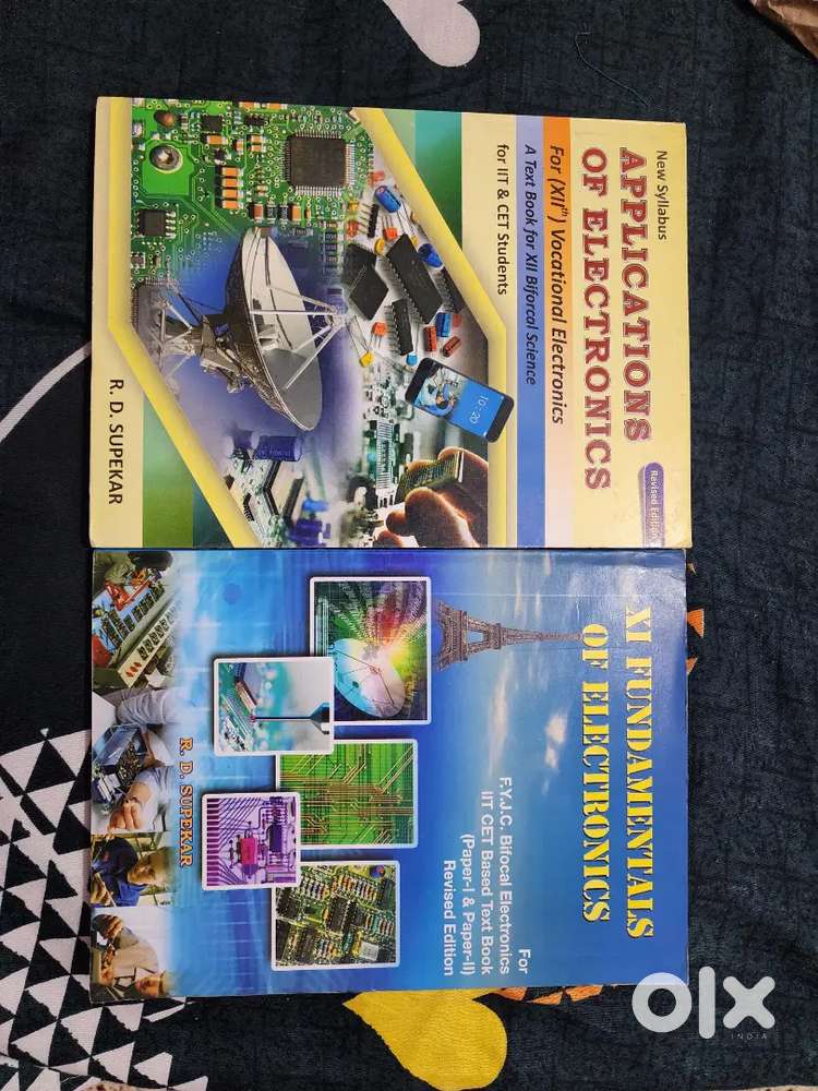 11th , 12th electronics book
