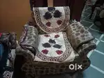 A sofa with 2 + 3 seater