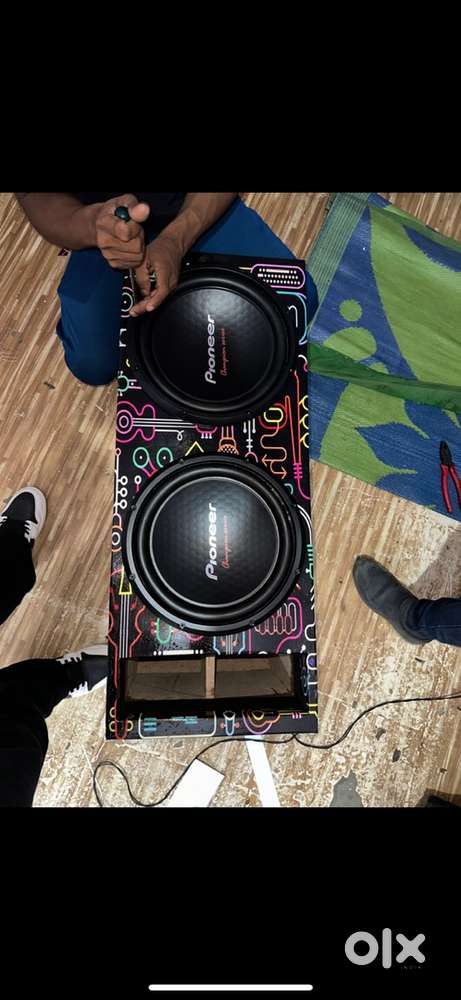 subwoofer with box