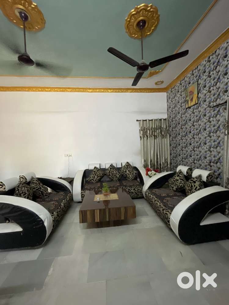 Its 7 seater sofa with table makewith primium wood