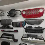 All car grills. Bumper. Stepney. Guards. Many more