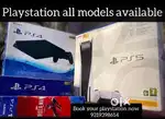 Playstation all models 4&5 avail upto 6months warranty on all ps4 ps5.