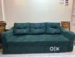 Sofa cum bed and dinning table