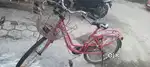 Ladies pink colour bicycle, reeva miss india, hero