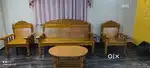 Teak wood sofa set