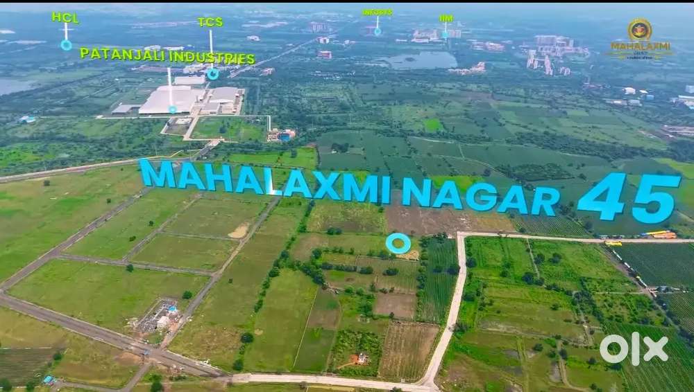 Near to TCS, TECH-MAHENDRA, HCL, D-MART  RL Redy Plots in MIHAN