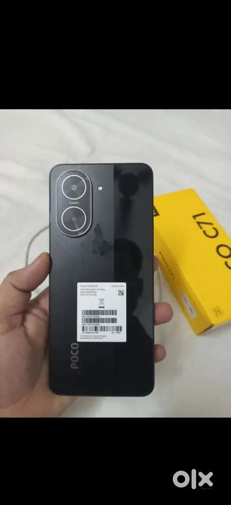 POCO C71  RAM 6/128 STORAGE