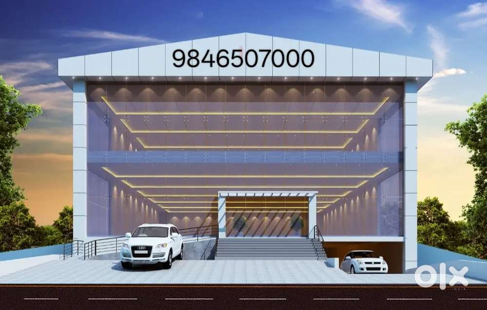 9000 sqft commercial for rent at pattom trivandrum