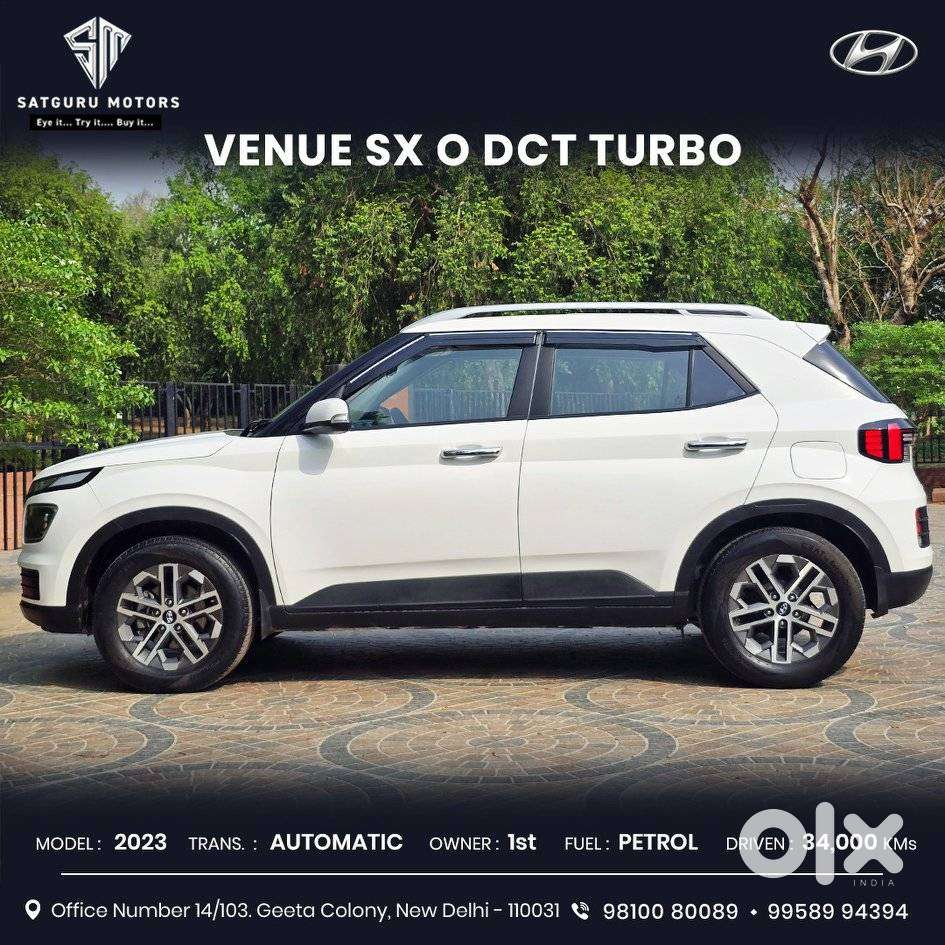 Hyundai Venue 1.0 SX (O) Turbo DCT, 2023, Petrol