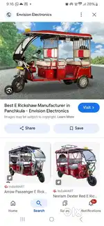E rikshaw driver