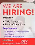 Need full time female candidate