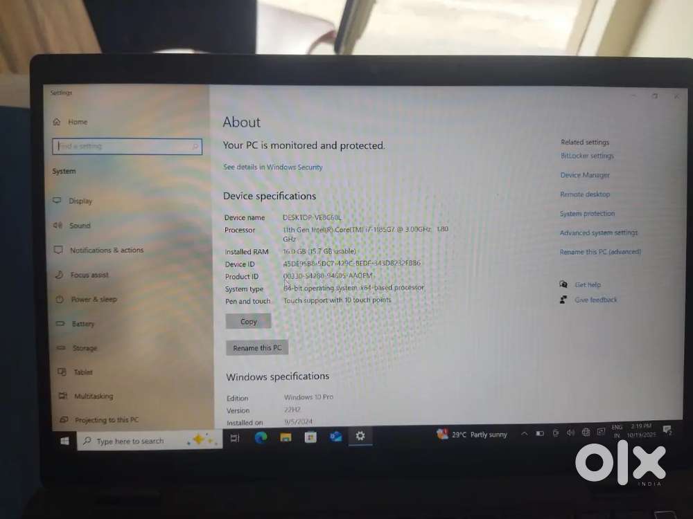 Dell i7 11th gen