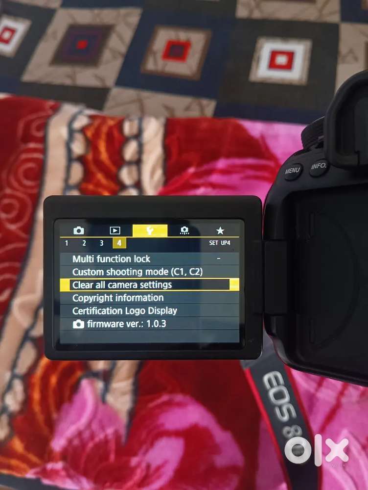 Canon CAMERA 80D model